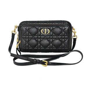 Dior Caro Double Pouch Shoulder Bag